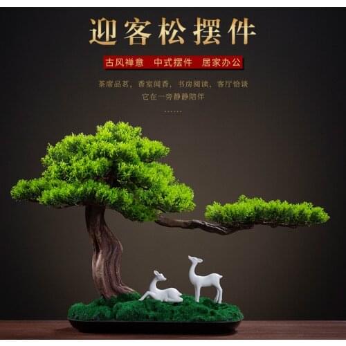 Artificial Tree Desk Decor Artificial Plants Home Decor Fake Plants Pots Decorative Living Room Home Accessories Decoration