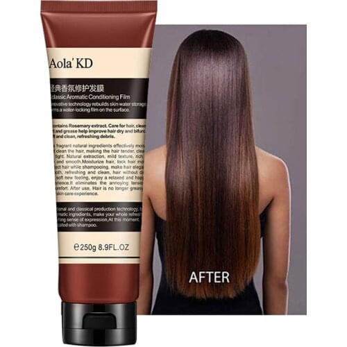 250ml Hair Mask Classic Fragrance Repair Nourishment Frizzy Dry Softening Conditioner Sage Extract Soy Amino Acid Hair Care