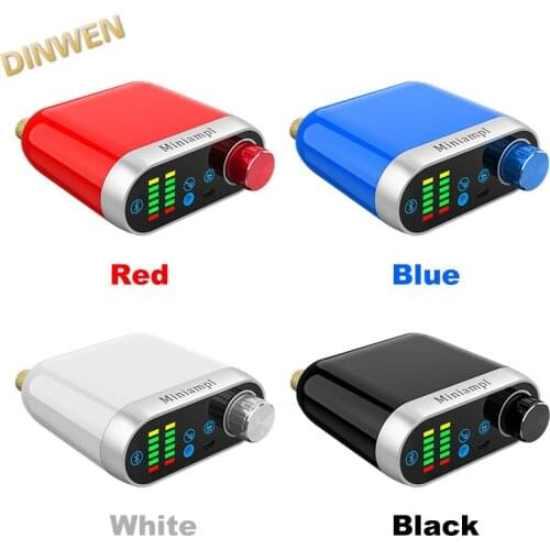 Mini Class D Stereo Bluetooth 5.0 Digital Power Amplifier 3.5mm USB Input Hifi Audio Home AMP For Mobile Pad CD MP3 TV CD PC 50W