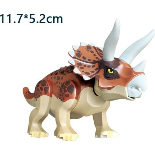 [MOC Hub] Jurassic Dinosaur Building Blocks Toys Park Compatible Major Brand Gifts Simulation Animal Rex Raptor