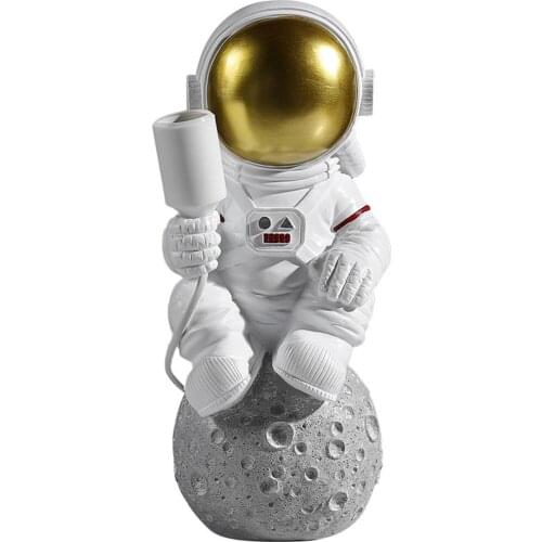 Night Light New Astronaut Spaceman USB LED Adjustable Night Light For Computer PC Lamp Desk Light Warm lighting Moon Baby Lamp