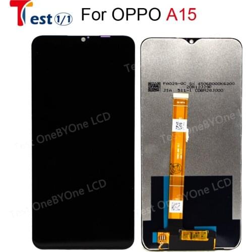 Original For OPPO A15 A15S LCD Display +Touch Screen Digitizer Panel Assembly For OPPO A15 A15S CPH2185 CPH2179 lcd Pantalla