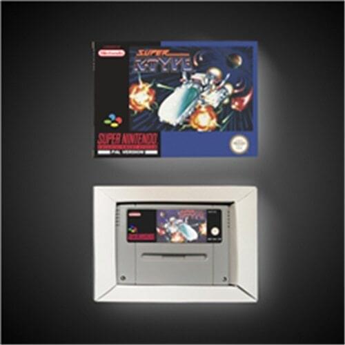 Super R-Type - EUR Version Action Game Card with Retail Box