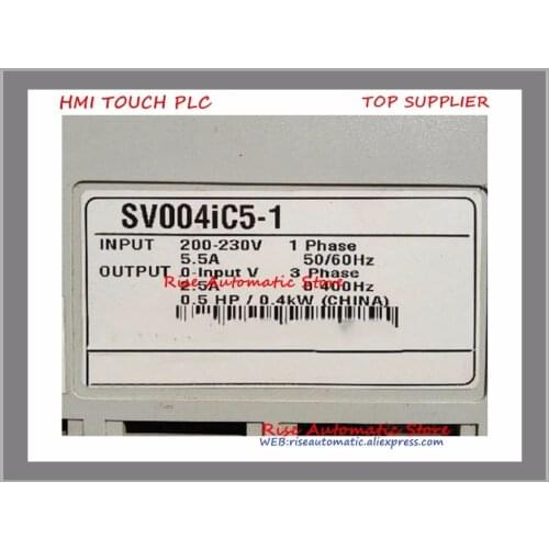 SV004IC5-1 New 0.4KW 1 Phase 200V Inverter VFD Frequency AC Drive
