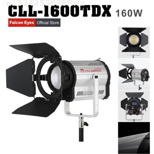 Falcon Eyes LED Spot Light Bi-Color 3000K-8000K With LCD&Touch Panel DMX System For Photo Studio Movie Lighting Free Shipping