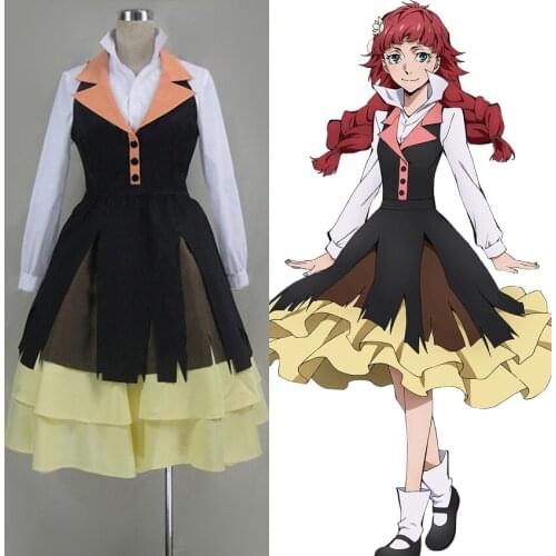 Bungou Stray Dogs Lucy Maud Montgomery Uniforms Cosplay Costume
