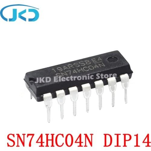 10pcs SN74HC04N 74HC04N 74HC04 DIP-14 New IC