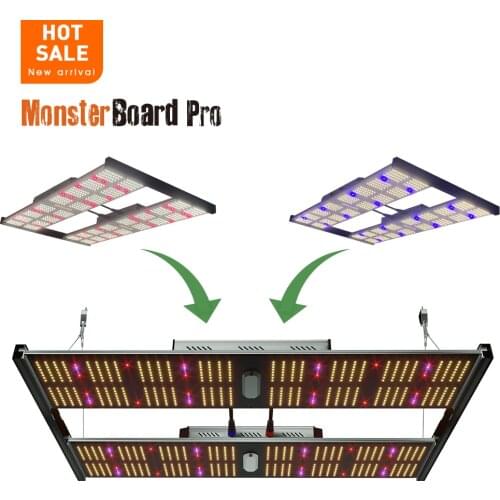 Pre-assemabled Kingb 320W Samsung LM301H mix red cree 660nm UV IR quantum led grow light for Veg&Bloom house Hydroponic Indoor