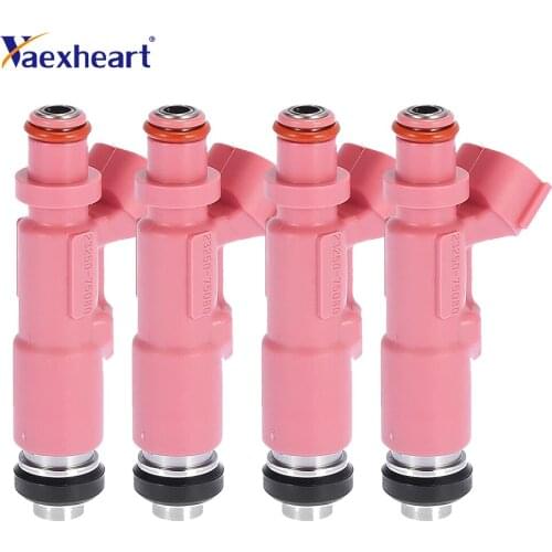 23250-75080 New 4X Fuel Injector For Toyota Tacoma 4 Runner 2.4L / 2.7L