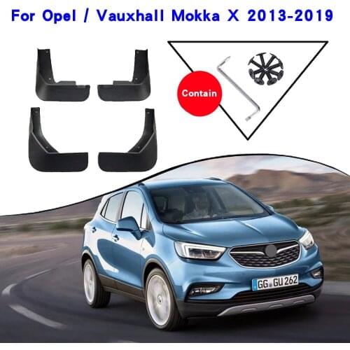 Car Fender Accessories For Opel Vauxhall Mokka X 2013-2019 Mudguards Splash Guards Fender Mudflaps Car Fender Mud Flaps