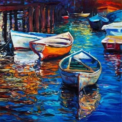 Diamond Art Kits Diamond Painting Kits for Beginners Paint-by-Number Kits for Wall Decoration Gift Relax