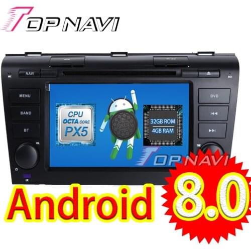 Topnavi 7'' Android 8.0 4G 32G Octa Core Car Navigation Multimedia Players Auto DVD Players with 3G Wifi Auto Stereo Amplifier