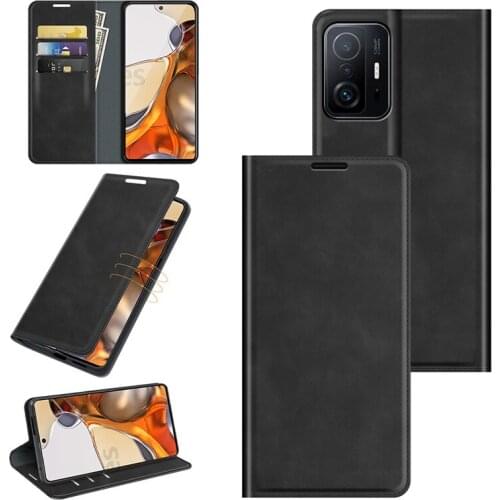 For Xiaomi mi 11t Case Magnetic Phone Case For Xiaomi mi 11t Cover Flip Leather Wallet Leather Case With Card Slot For Xiaomi11t