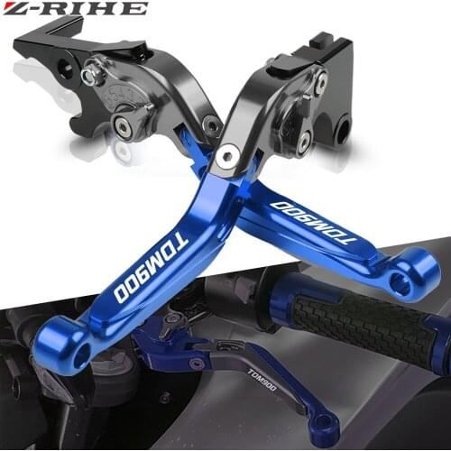For YAMAHA TDM 900 TDM900 2004 2005 2006 2007-2014 Motorcycle Accessories CNC Aluminum Folding Extendable Brake Clutch Levers