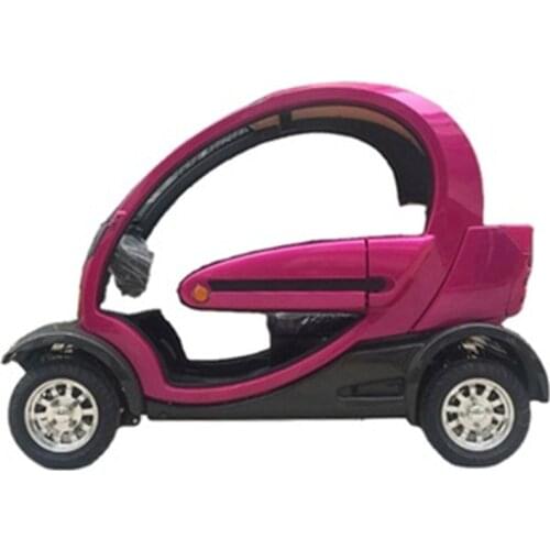 1KW Electric Vehicle Golf Cart Motorized Passenger 4 Wheels Tricycle For Adults Mobility Scooter Sightseeing Mini Car