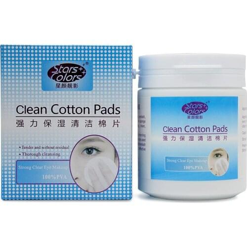 Hot Sale 30 Pieces Clean Cotton Pads to Clean Eye Make up without Residual Eyelash Remover Pads Free Shipping