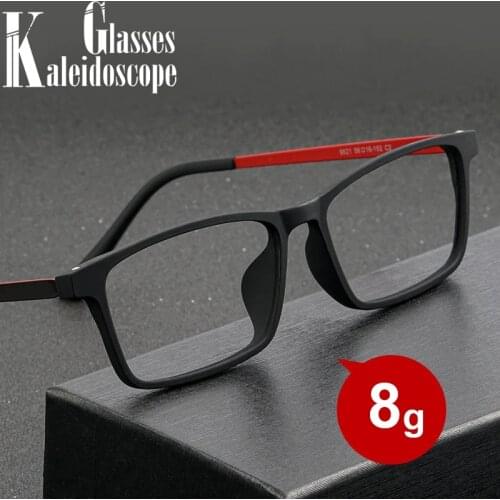 Classic Pure Titanium Eyeglasses Frame Men Women TR90 Glasses Frame Customize Myopia Prescription Eyeglass Lenses Small Square