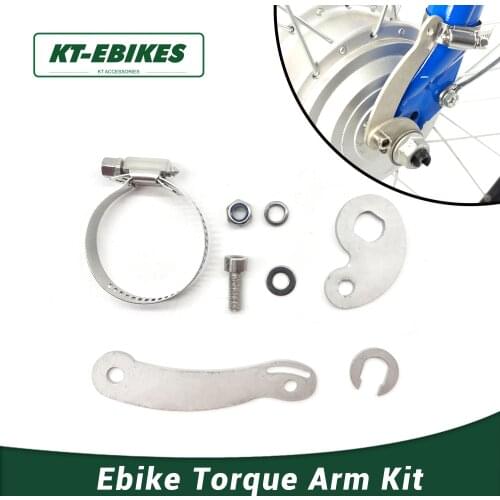 Electric Bicycle Bike Conversion Kit Part Accessories Fix Motor Torque Arm for V Disc Brake
