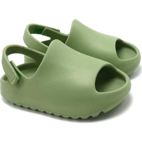 Summer 2021 new boys and girls trend jelly shoes childrens sandals fashion beach Kids Soft shoes SO029