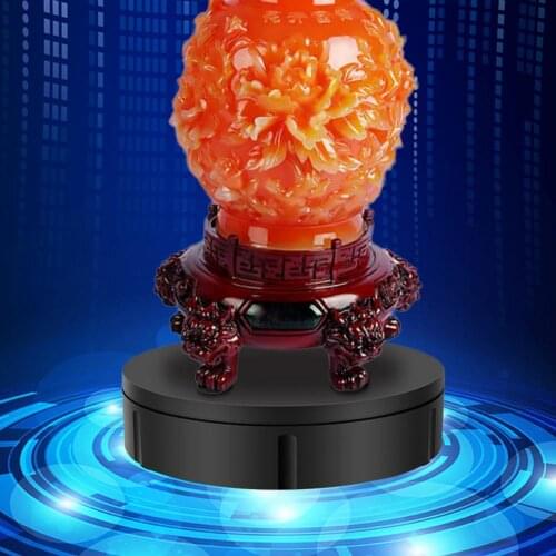 Hot Sales Automatic Turntable Low Noise 360 Degree Rotation 10 Gear Remote Control Rotating Showcase for Photography