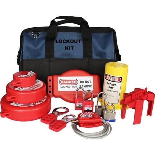 Lockey LOTO Product Locks Personal Osha Valve Lockout Tagout Kit OEM Combination