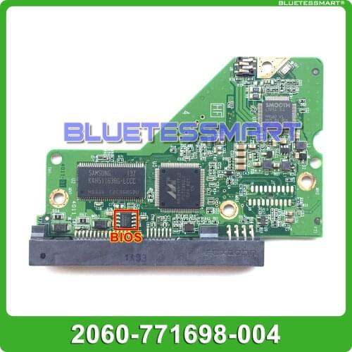 HDD PCB logic board 2060-771698-004 REV A/P1/P2 for WD 3.5 SATA hard drive repair repair data recovery