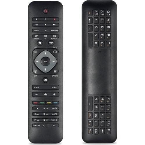 Remote control for philips 3D AV smart TV controller 32PFL6007T/12 with keyboard