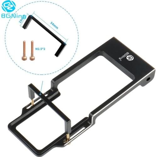 Handheld Gimbal Switch Mount Plate Vlog Plate for GoPro Hero 8 Black GoproMAX for AKASO EK7000 4K Camera for DJI Osmo Mobile 3