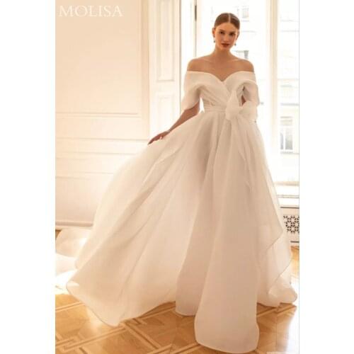 Ryindstro Satin Wedding Dresses