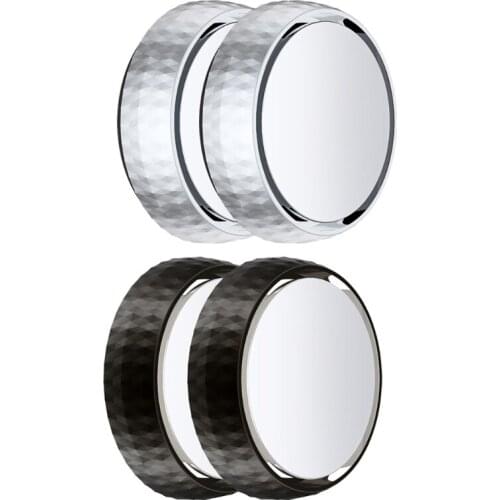 High Quality Car Blind Spot Mirror 2Pcs Rear View Mirror with Wide Angle Adjustable Sucker Round Parking Mirror