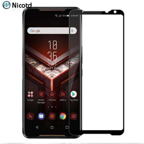 Full Tempered Glass For Asus Rog Phone II ZS660KL ZS600KL Screen Protector For Zenfone 5 ZE620KL ZS620KL on Max Pro (M1) ZB601KL