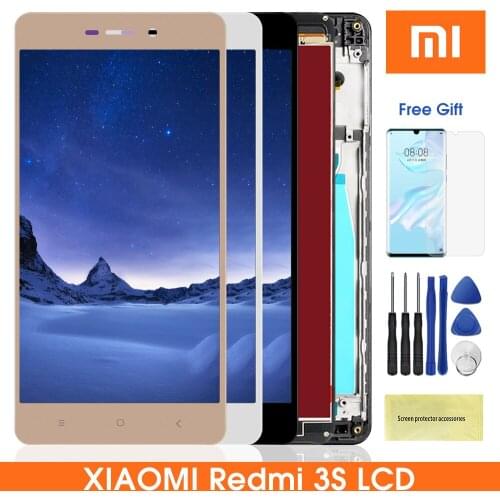 LCD For Xiaomi Redmi 3S LCD Display Touch Screen Digitizer Replacement For Xiaomi Redmi 3X 3Pro Lcd