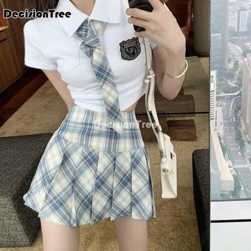 2021 school dresses sailor suit plain pleated skirt jk uniforms cosplay college middle school costume short skirt jk suit girls