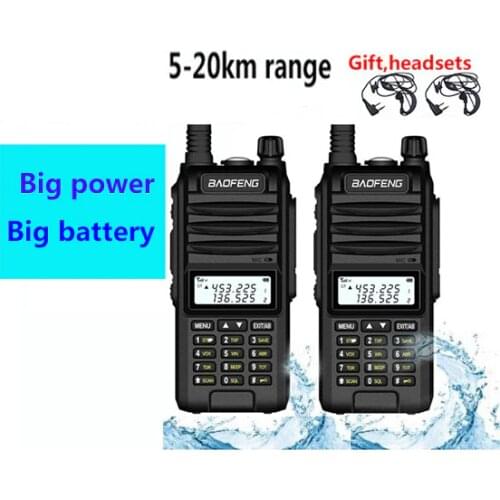 2021 hunting 10w walkie talkie 10km Baofeng BF-UVF10 ham radio comunicador professional long range dual band cb comunicacion