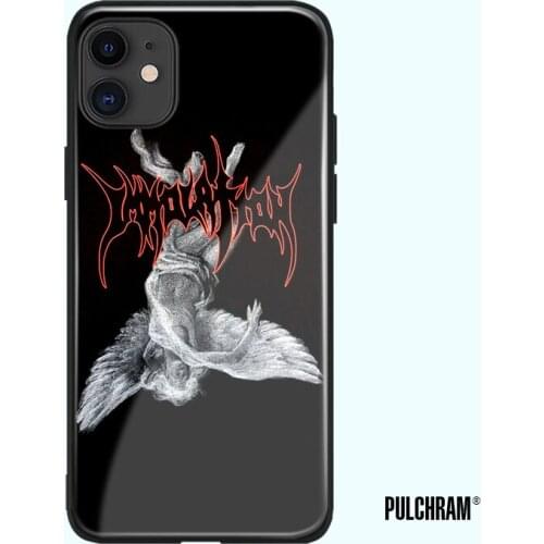 Futurism aesthetic dark art soft silicone glass phone case cover shell for iPhone 6 6s 7 8 Plus X XR XS 11 Pro Max