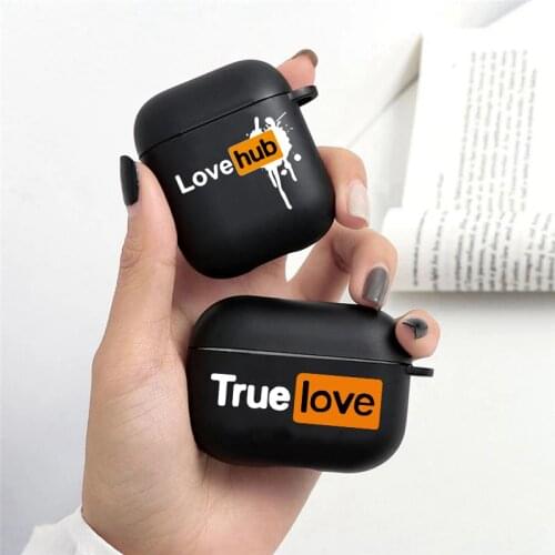 True Love Hub Headphone Case For Apple AirPods Pro 2 1 Soft Silicone Air Pods 3 Wireless Bluetooth Earphone Box Matte Cover