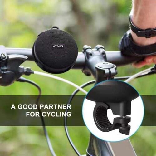 Bluetooth Speaker Holder For Bike IPX7 Waterproof HIFI Sound Quality Portable Wireless Subwoofer Anti-shock Anti-drop Speaker