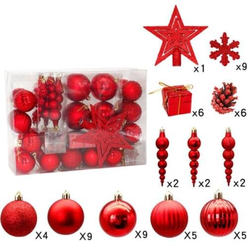 Firlar Plastic Christmas Balls