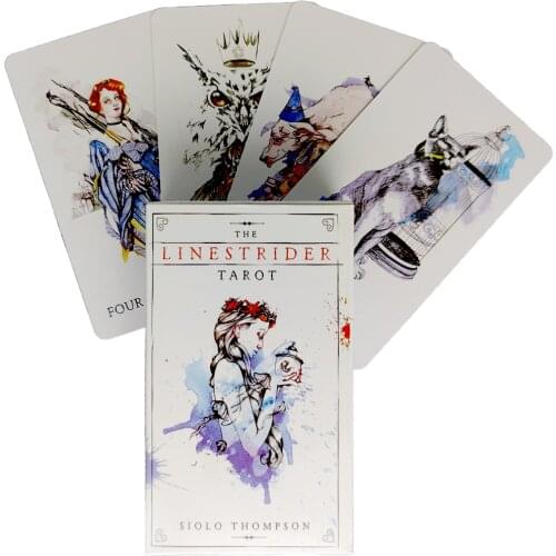 The Linestrider Tarot Cards Mystical Guidance Deck Divination Entertainment Partys Board Game Supports Wholesale 78 Sheets/Box