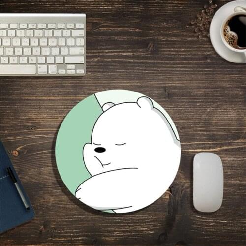 Round Mouse Pad Rubber Round Star Universe Round Basketball Space Astronaut Cool Mouse Pad