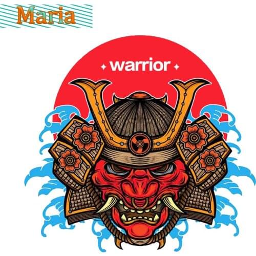Hot Personality for Samurai Hannya Mask Funny Car Stickers Anime Decal Graffiti Sticker Personality Creative Decoration Vinyl