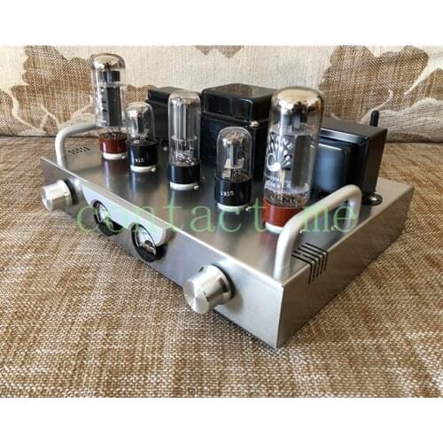 Factory hot sell! 6N9P+EL34 Spartan X1 tube amplifier DIY kit, with meter and Bluetooth 5.0, support lossless transmission