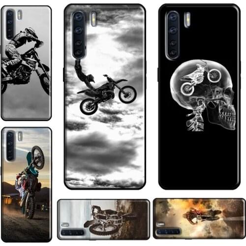 Moto Cross motorcycle sports Case For OPPO A1K A15 A3S A5S A83 A91 A93 A31 A53 A9 A5 2020 Reno 2 Z F5 F7 A52 A72 Coque