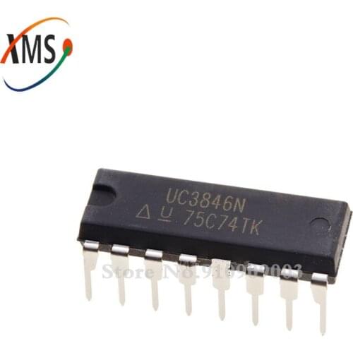 5PCS UC3846N DIP16 UC3846 DIP 3846 DIP-16 new and original IC