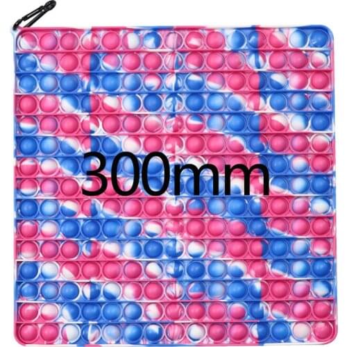 New 30cm Super Big Size Colorful Push Bubble Toys Autism Stress Reliever Adult Kid Funny Anti-stress Fidget Toys