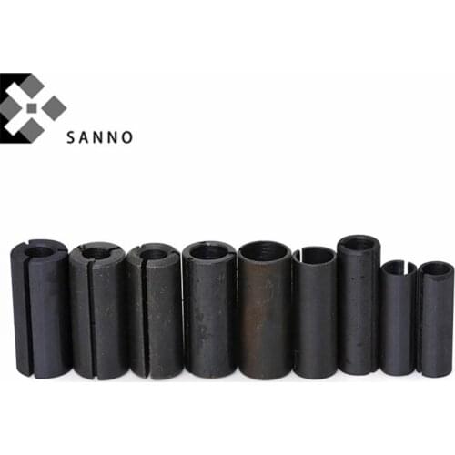 5pcs Trimming machine engraving machine chuck 6.35mm / 8mm / 12mm adapter collet milling cutter conversion chuck wood router bit