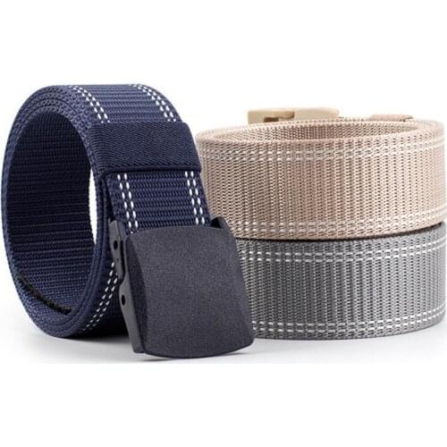 New style Man Women casual fashion Nylon belt High Quality nylon material mens belts military outdoor male jeans tactical belts
