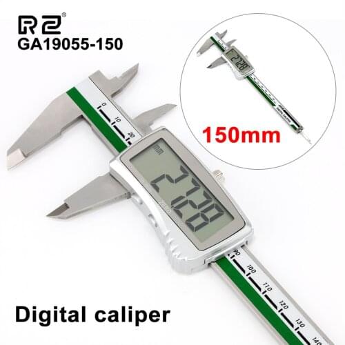 RZ Vernier Caliper Digital Vernier Caliper Stainless Steel Electronic Handheld Vernier Caliper Measuring Tools Professional