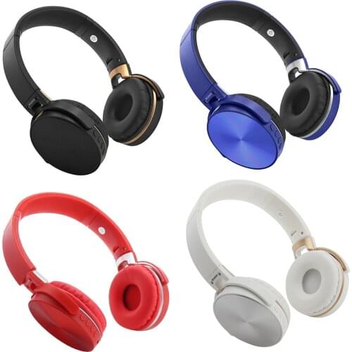 ALLOYSEED QC950 Foldable Bluetooth V5.0+EDR Bluetooth Headphones On Ear Wireless Wired Stereo Headset with Microphone