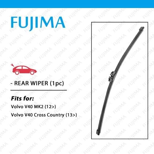 Rear Wiper Blade for Volvo V40 MK2 V40 Cross Country II , 11" 280mm Back Windscreen Wipers